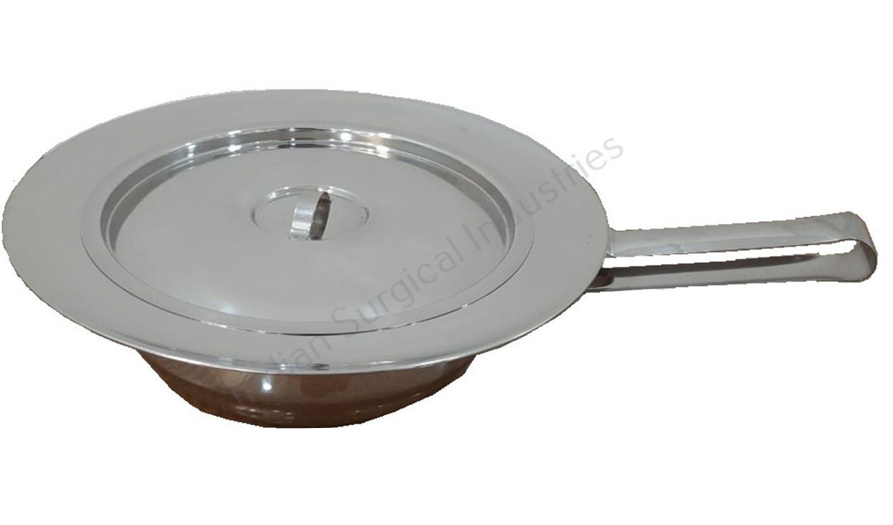 Stainless Steel Round Bedpan