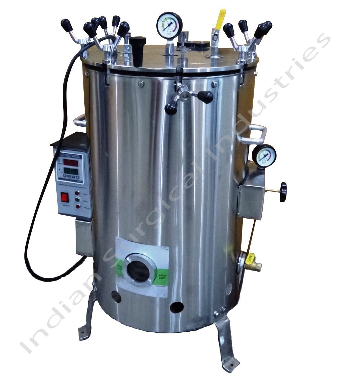 Electric Cum Gas Vertical Autoclave