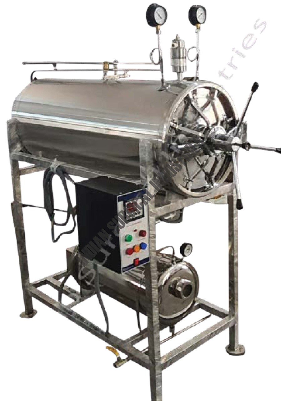 Autoclave Horizontal Cylindrical Triple Wall