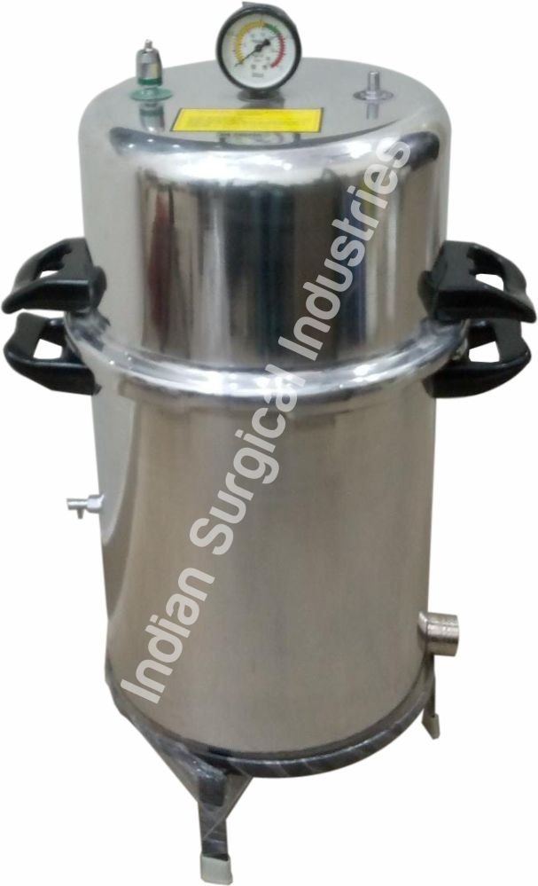 Autoclave Portable Pressure Cooker Double Drums