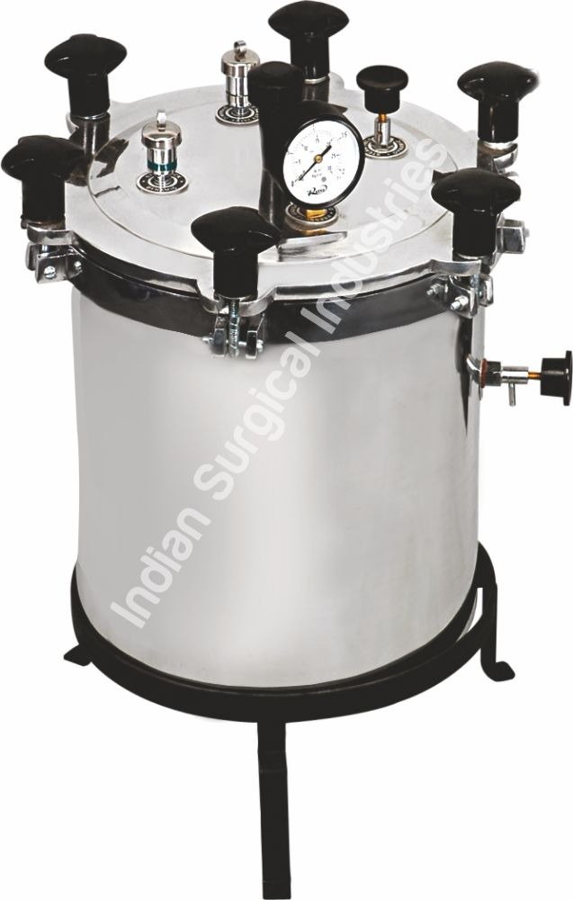 Autoclave Portable Aluminium Six Wing Nut Type