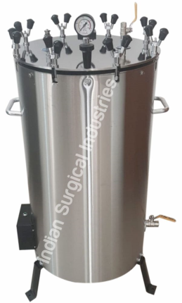 Autoclave Vertical Stainless Steel Double Wall thumbnail 5